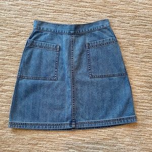 Jack Wills light denim skirt